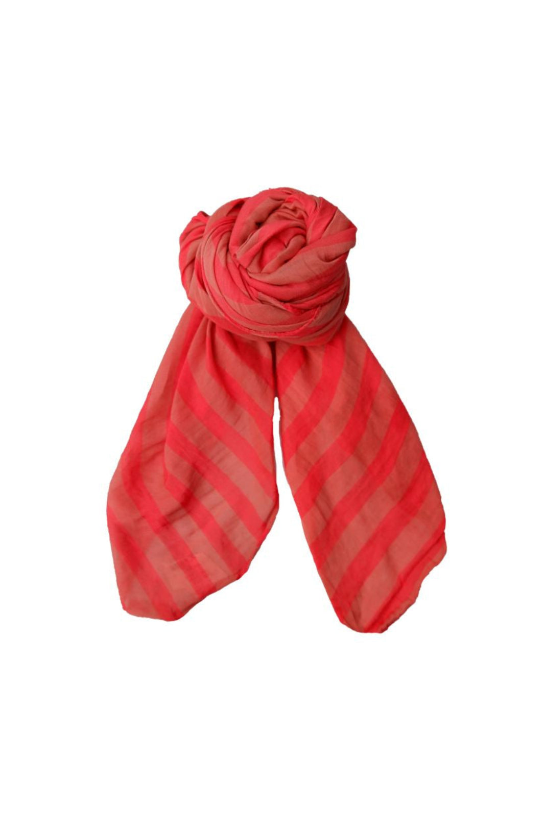 Black Colour - Bcpiccolo Scarf 208438 - Red Lolly Stripe