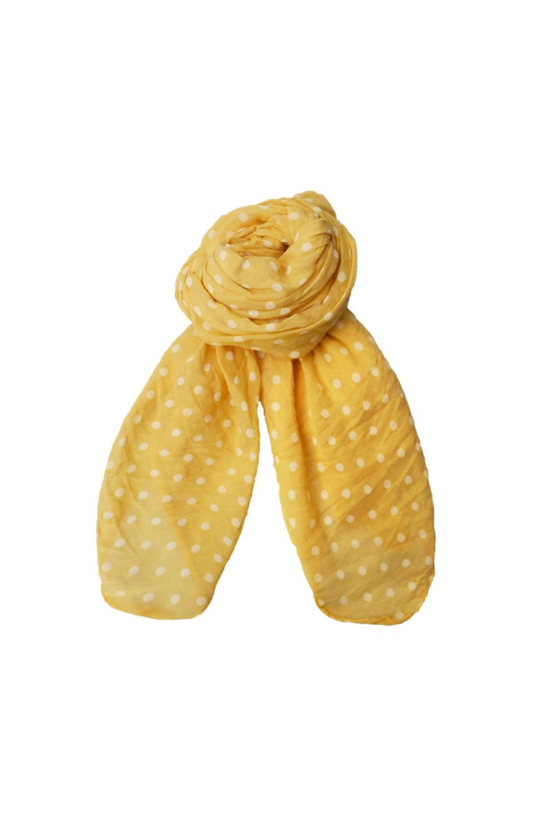 Black Colour - Bcpiccolo Scarf 208438 - Yellow Dot