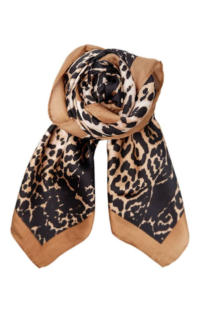 Black Colour - Bcrani Leo Mini Scarf 3633 - Camel Tørklæder 