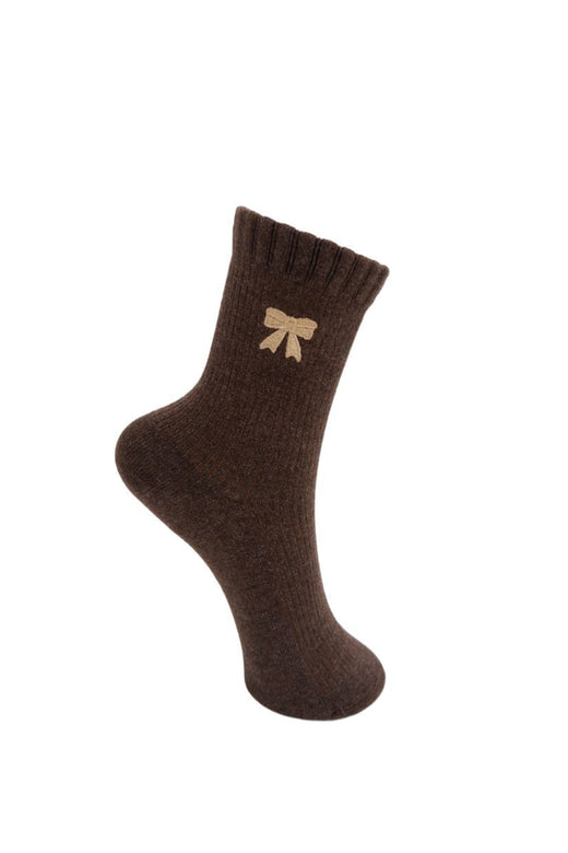 Black Colour - Bcrasmine Sock 8565 - Coffee