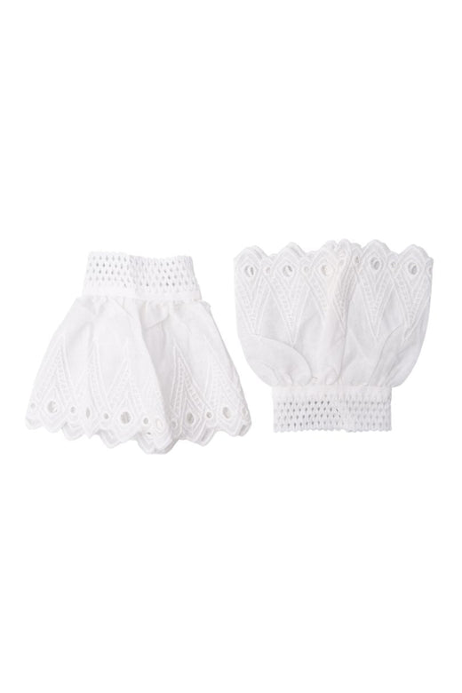 Black Colour - Bcreeva Lace Cuffs 208452 - White
