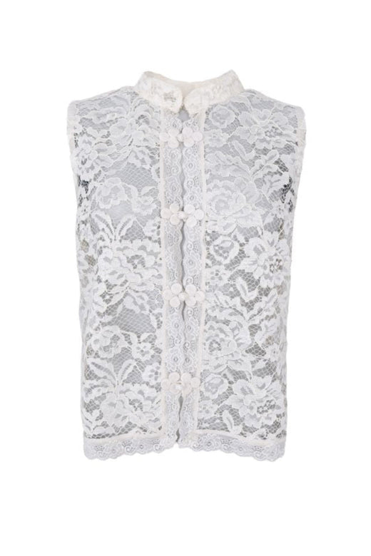 Black Colour - Bcrosa Napoleon Top 41300 - Shirts - Off White