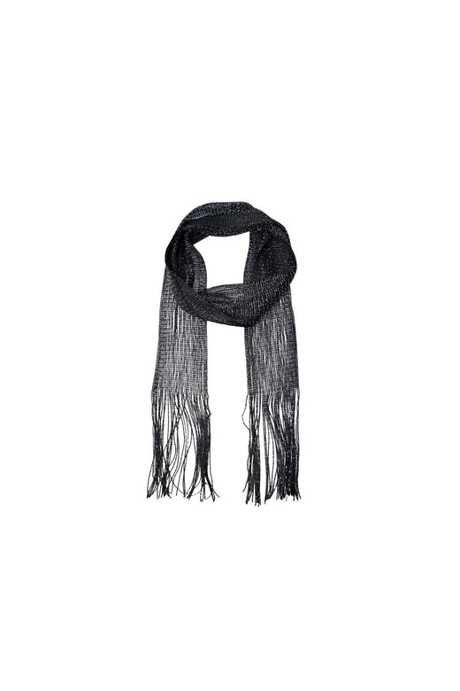 Black Colour - Bcshine Slim Fringe Scarf 208464 - Black