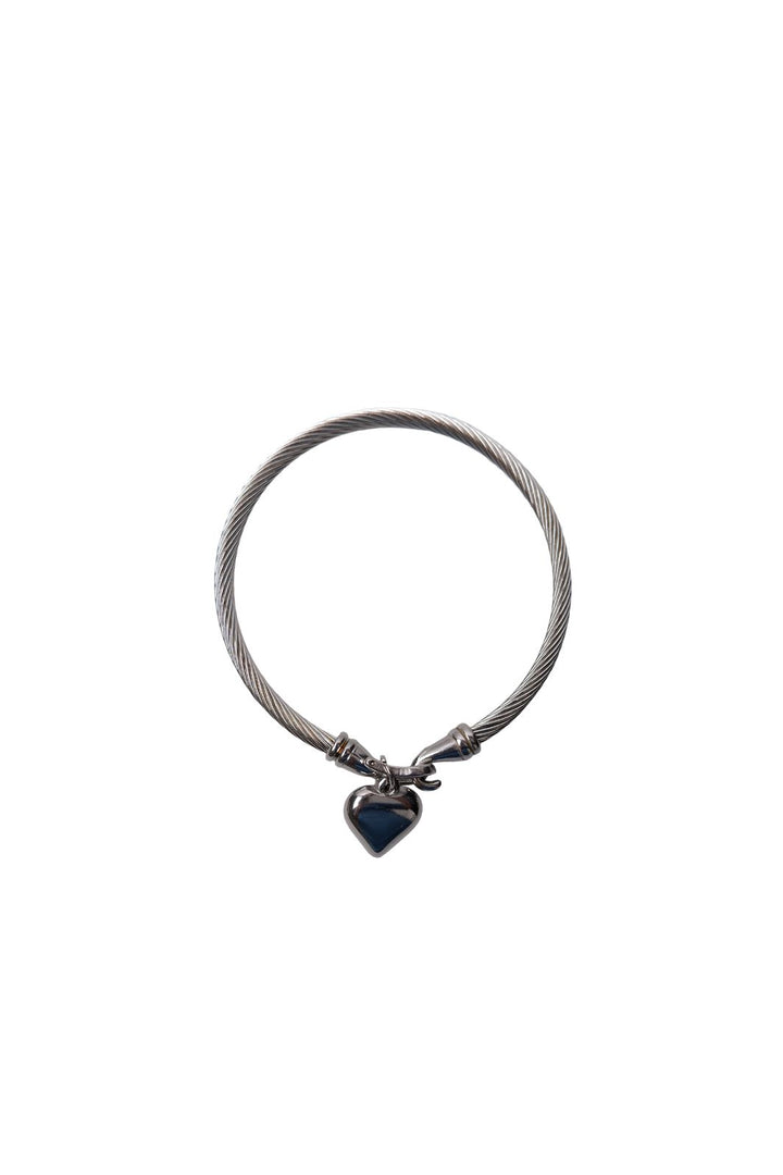 Black Colour - Bctayla Bracelet 4431 - Silver Coloured