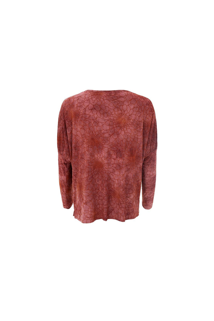 Black Colour - Bctessa Ls Blouse 40941 - Plum