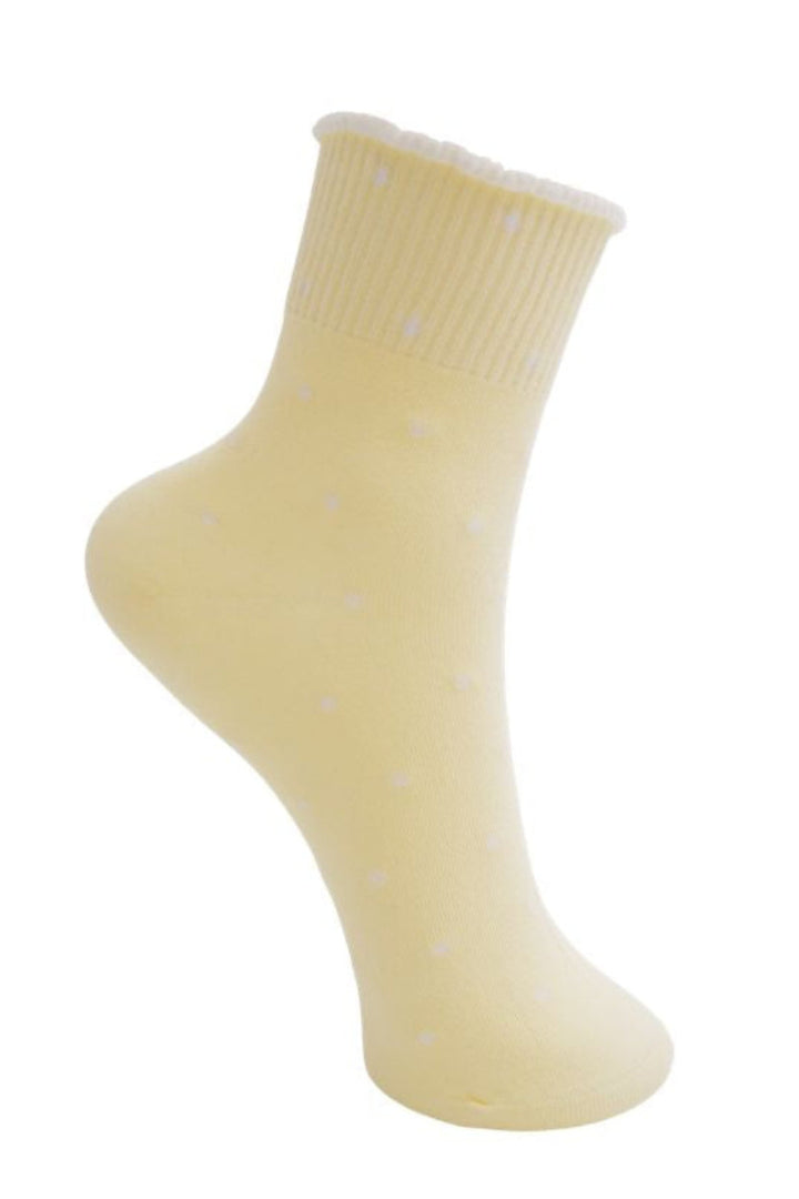 Black Colour - Bctiki Sock 8507 - Lt. Yellow