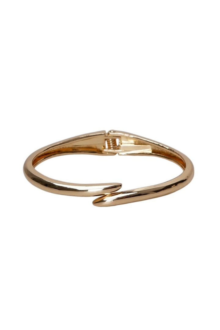 Black Colour - Bctrinny Slim Bangle 4522 - Golden Coloured