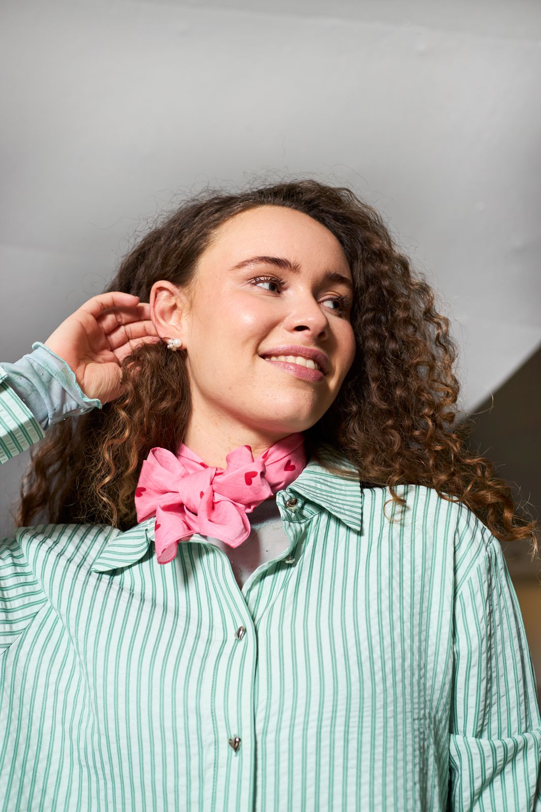 Black Colour - Bcvalentine Shirt 41060 - Lt. Green