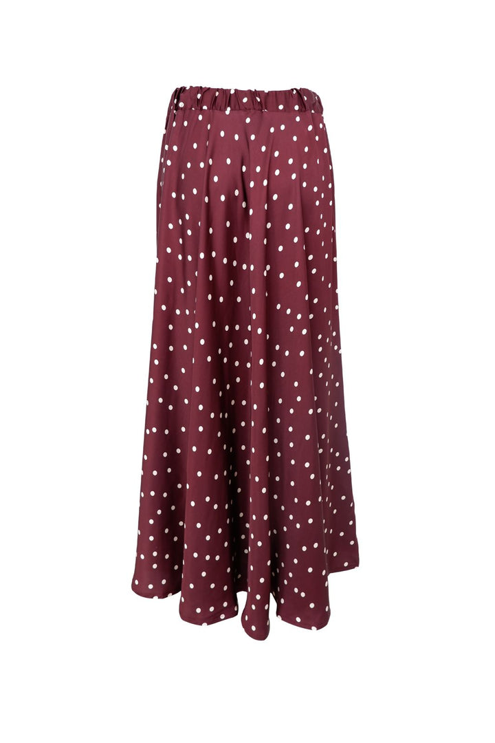 Black Colour - Valery Skirt 40975 - Plum