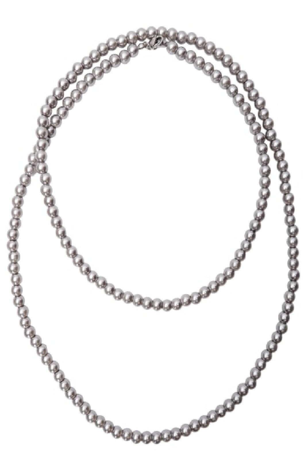 Black Colour - Bcwinsley Long Necklace - Grey Smykker 