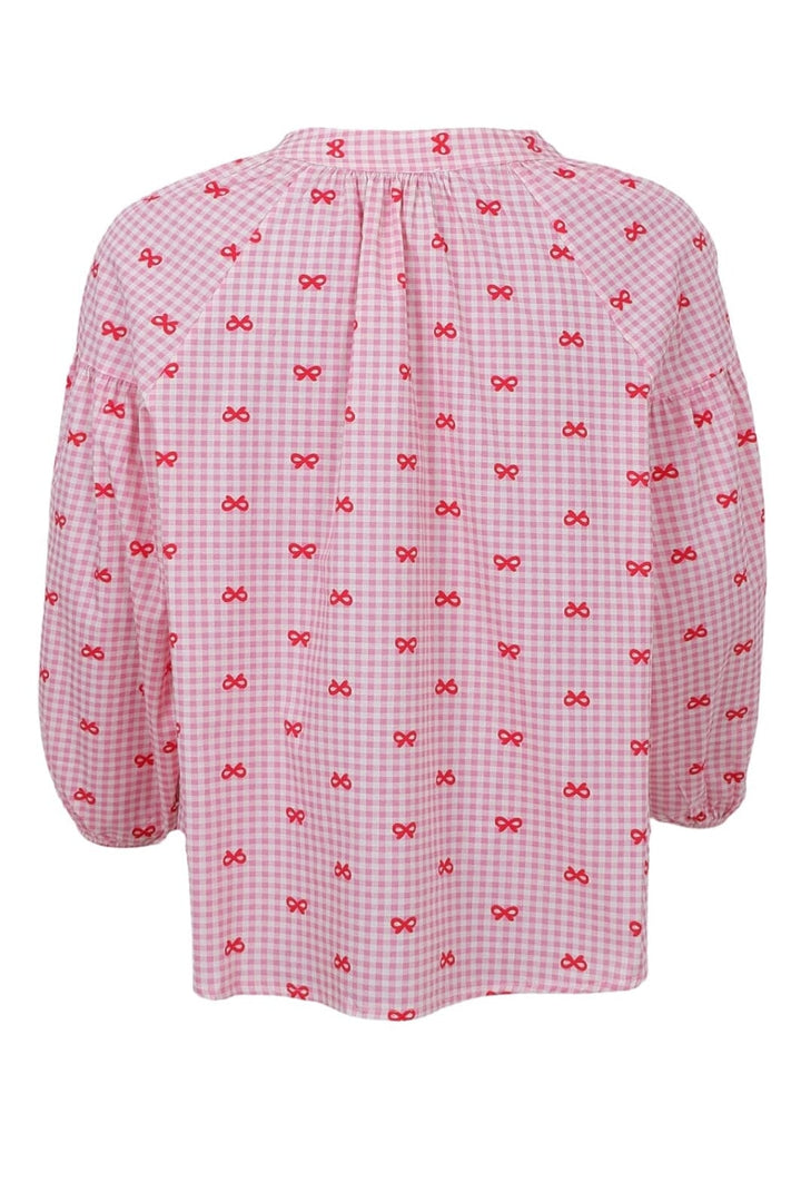 Black Colour - Bcwitty Shirt Blouse 40899 - Pink Bow