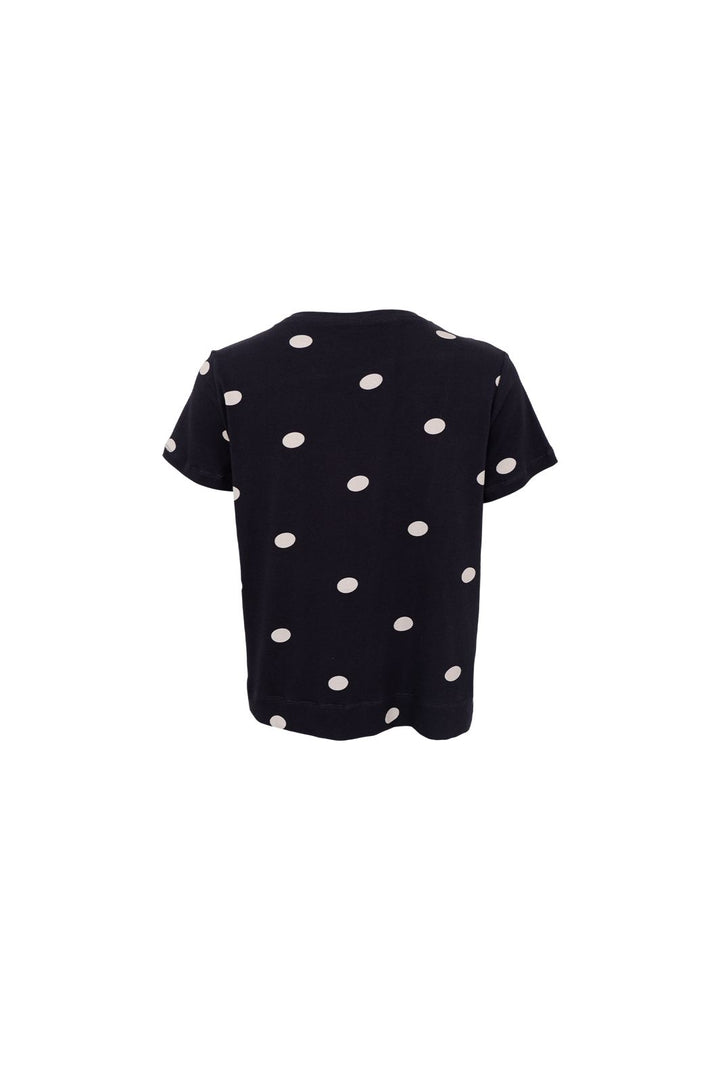 Black Colour - Bczelda S/S T-Shirt 40997 - Shirts - Black Dot