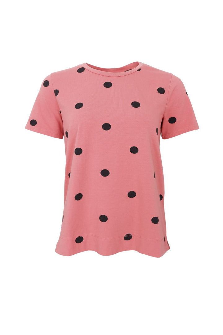 Black Colour - Bczelda S/S T-Shirt 40997 - Shirts - Rose Dot