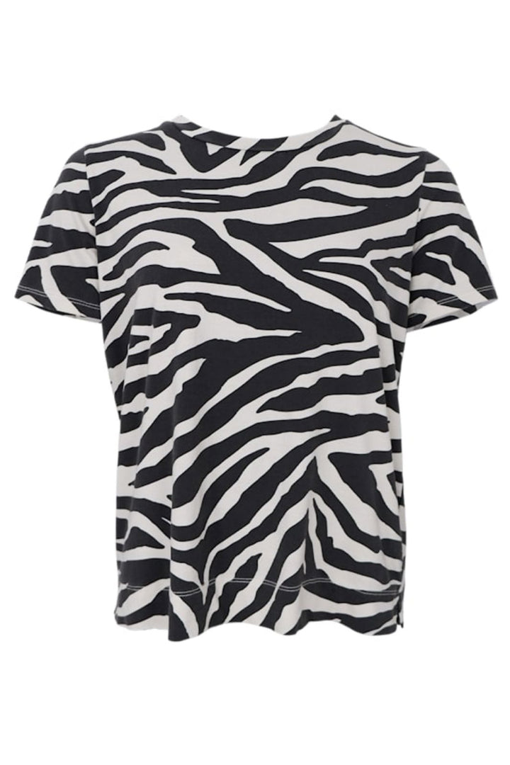 Black Colour - Bczelda S/S T-Shirt 40997 - Shirts - Zebra T-shirts 