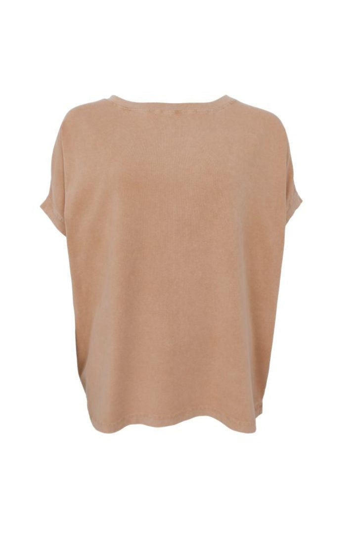 Black Colour - Bczelda Vintage Tee 41116 - Shirts - Caramel