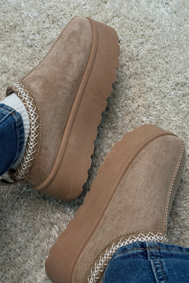 Bloom - Acacia Slipper - Taupe Hjemmesko & sutsko 