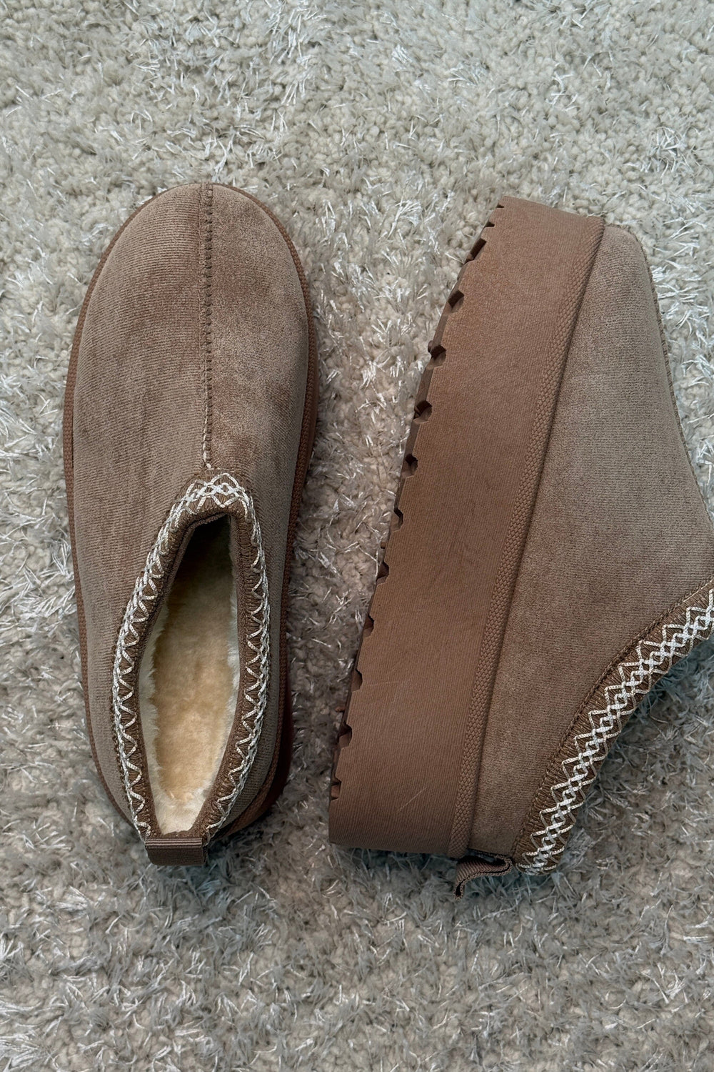 Bloom - Acacia Slipper - Taupe Hjemmesko & sutsko 