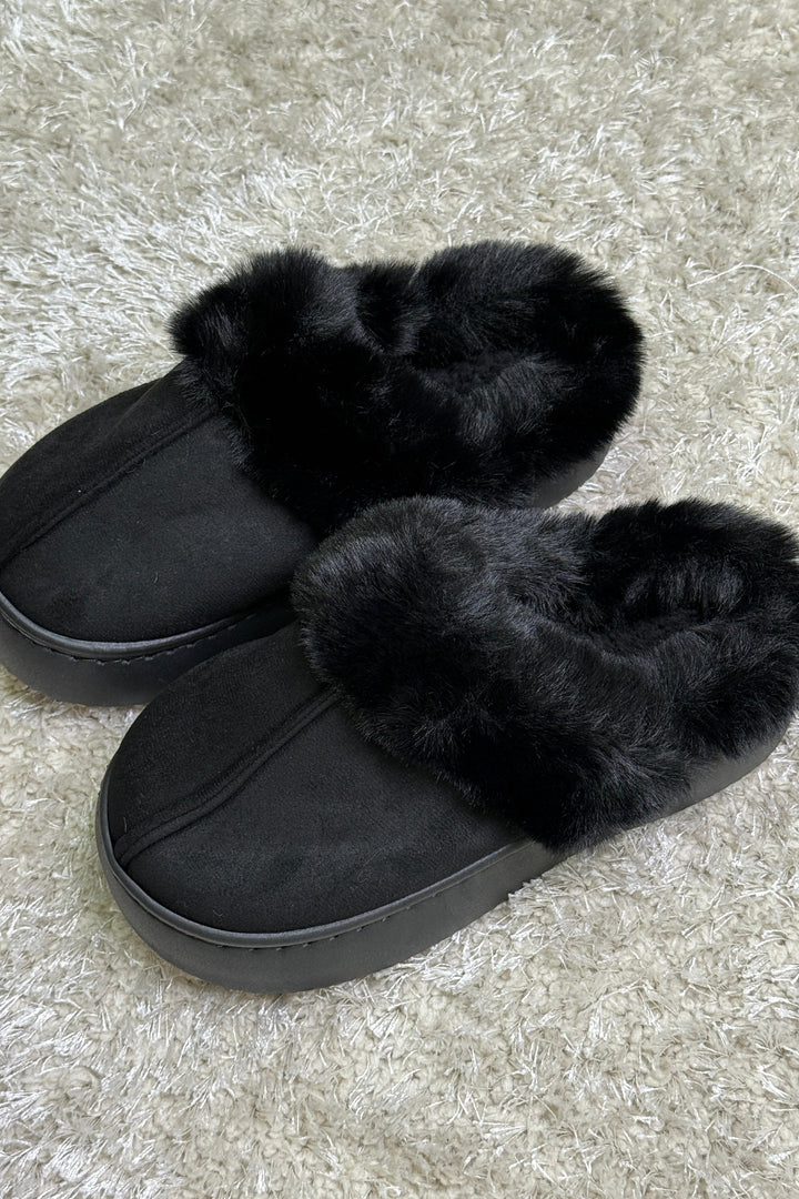 Bloom - Aida Slipper - Black Hjemmesko & sutsko 