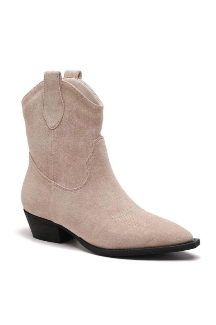 Bloom - Alberte Boot - Beige Støvler 