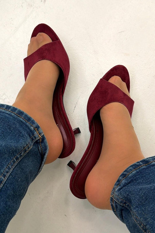 Bloom - Astrantia Stiletto - Dark Brown Stiletter 