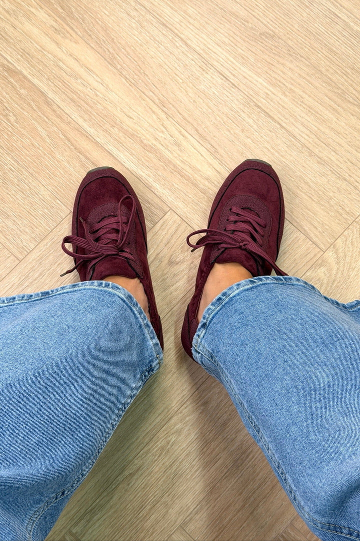 Bloom - Bellis Sneakers - Burgundy Sneakers 