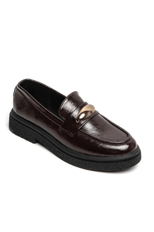 Bloom - Calla Loafer - Dark Maroon Loafers 
