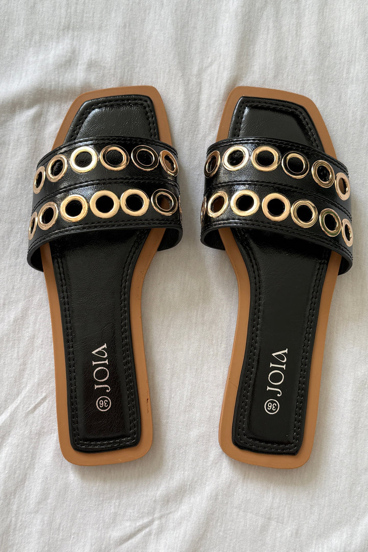 Bloom - Celeste Sandal - Black Sandaler 