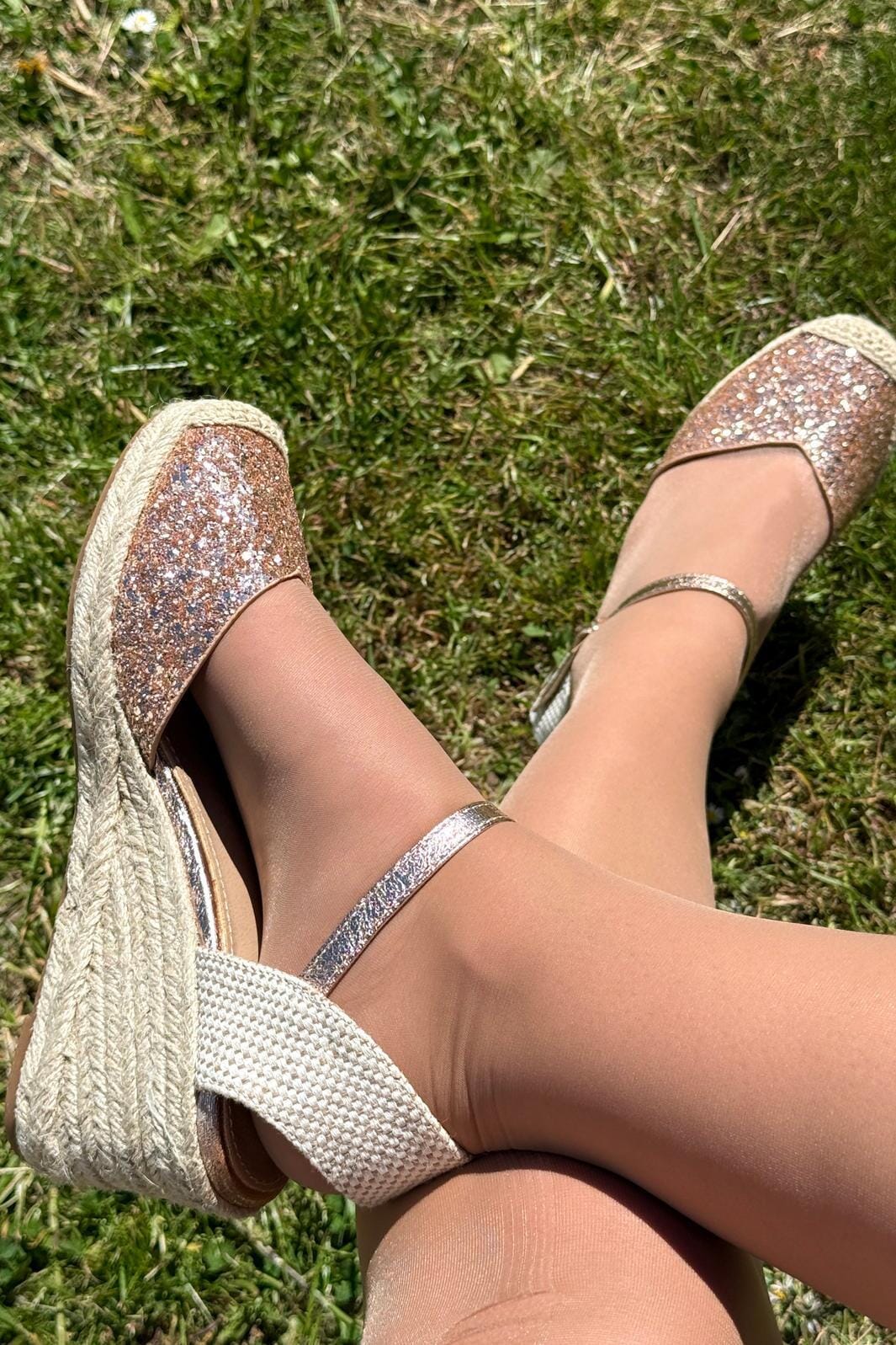 Bloom - Charlotte Sandaler - Champagne Sandaler 