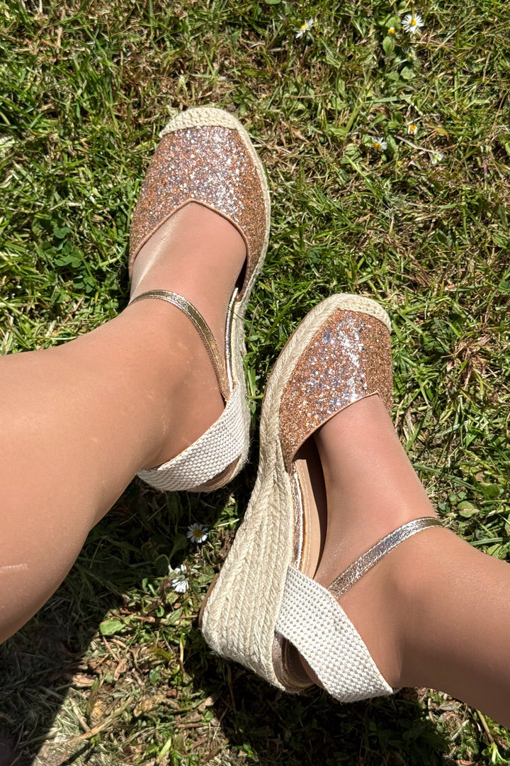 Bloom - Charlotte Sandaler - Champagne Sandaler 