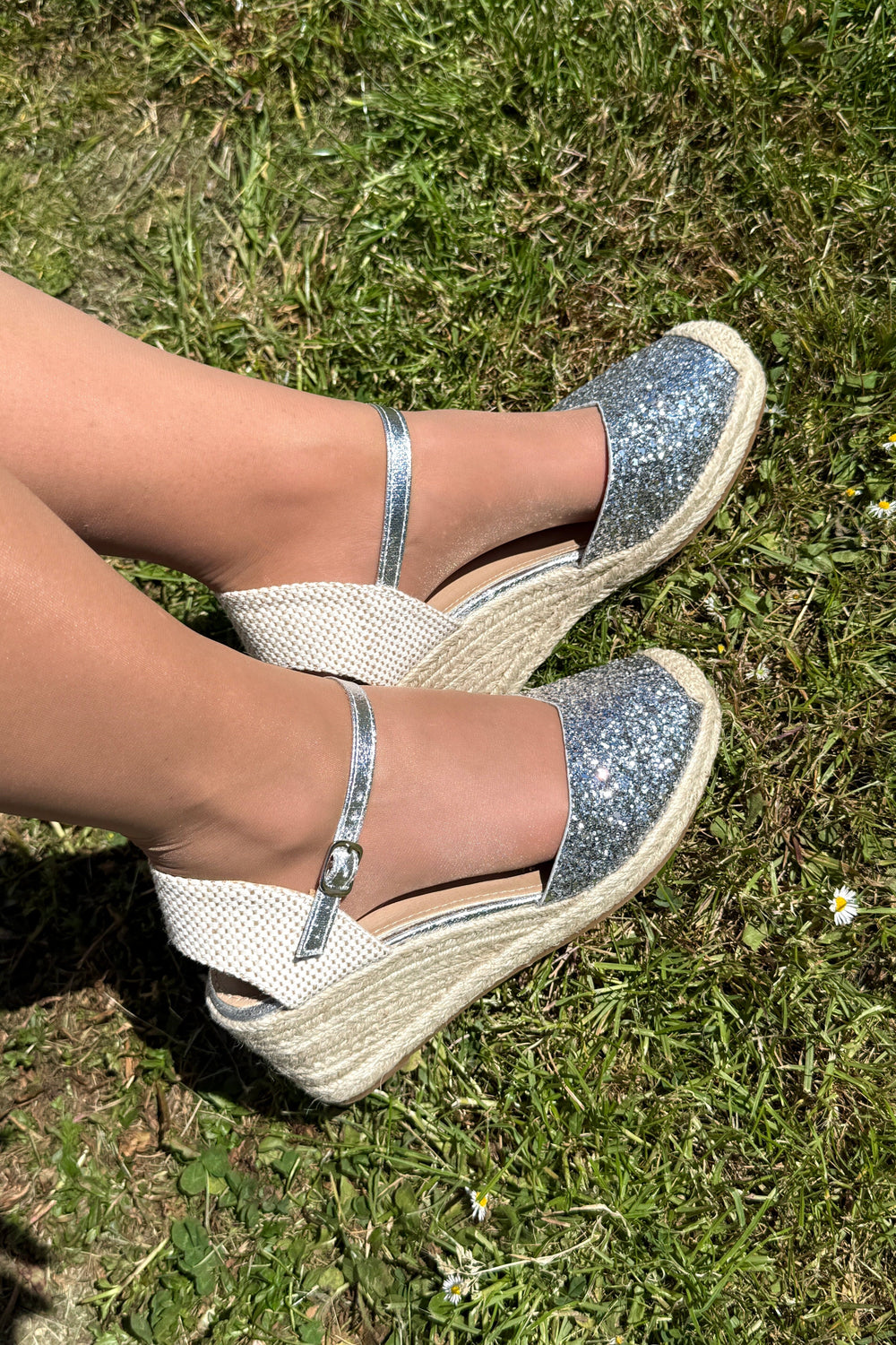 Bloom - Charlotte Sandaler - Silver Sandaler 