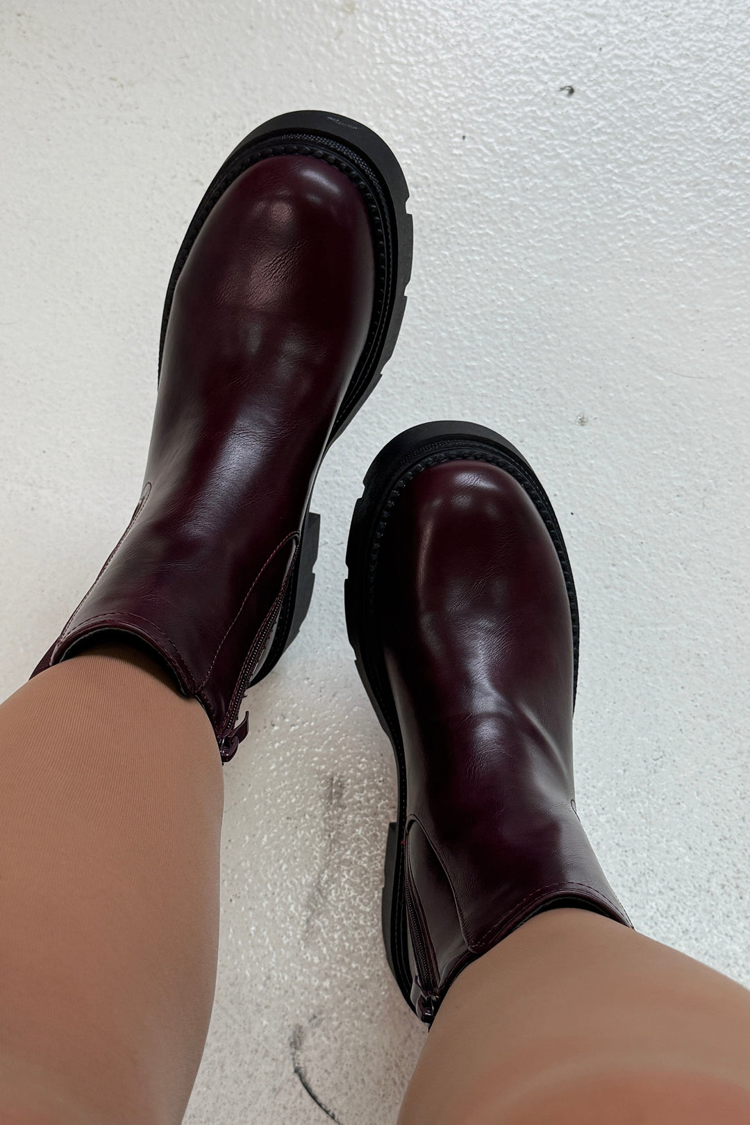 Bloom - Dahlina Boots - Burgundy Støvler 