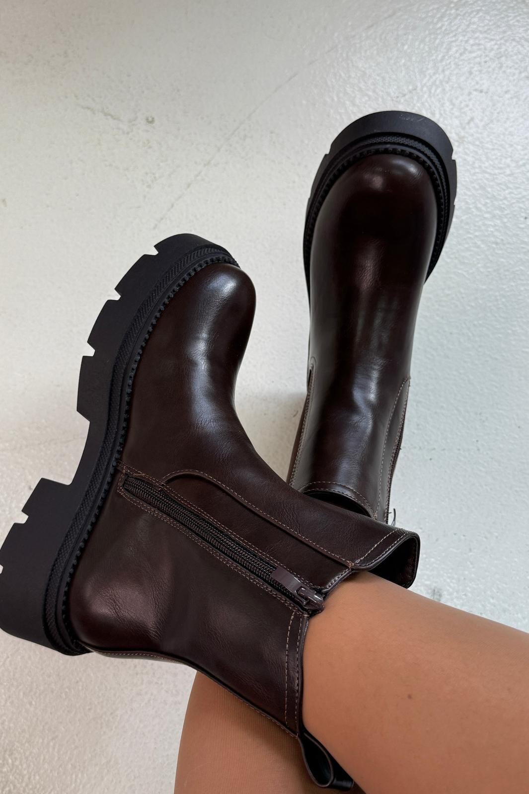Bloom - Dahlina Boots - Dark Maroon Støvler 