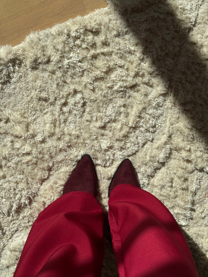 Bloom - Fawn Boots - Burgundy Støvler 