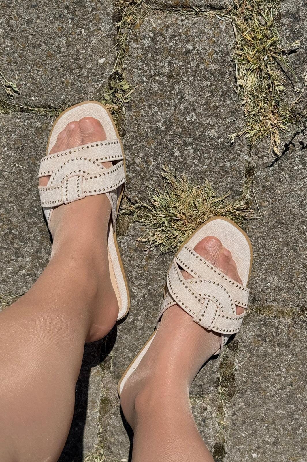 Bloom - Grace Sandaler - Beige Sandaler 