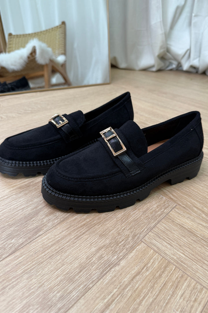 Bloom - Josette Loafers - Black Loafers 