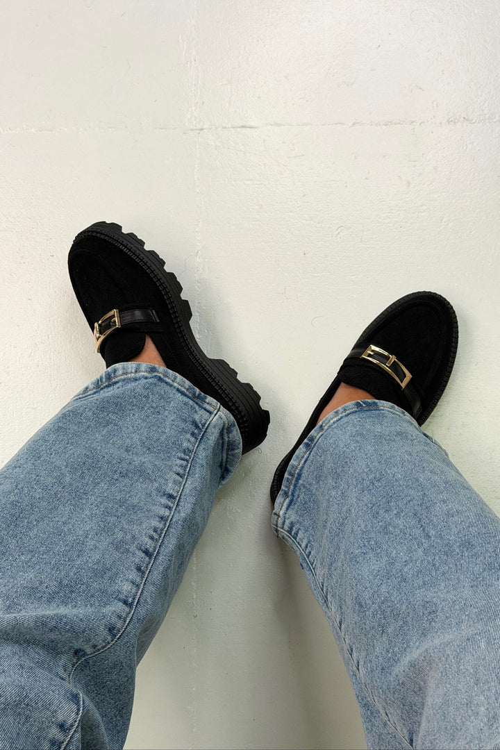 Bloom - Josette Loafers - Black Loafers 