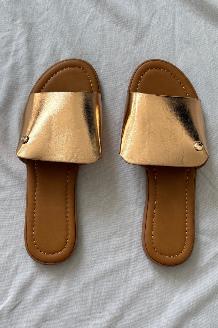 Bloom - Loreen Sandal - Champagne Sandaler 