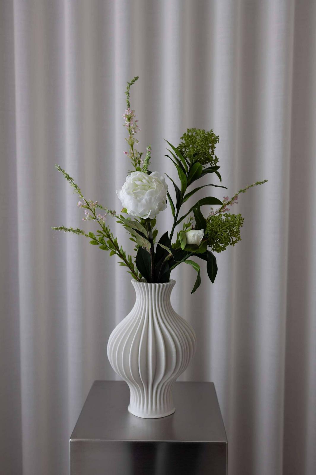 Bloom Objects - Ivory Bloom Bouquet - 02-407 Ivory 