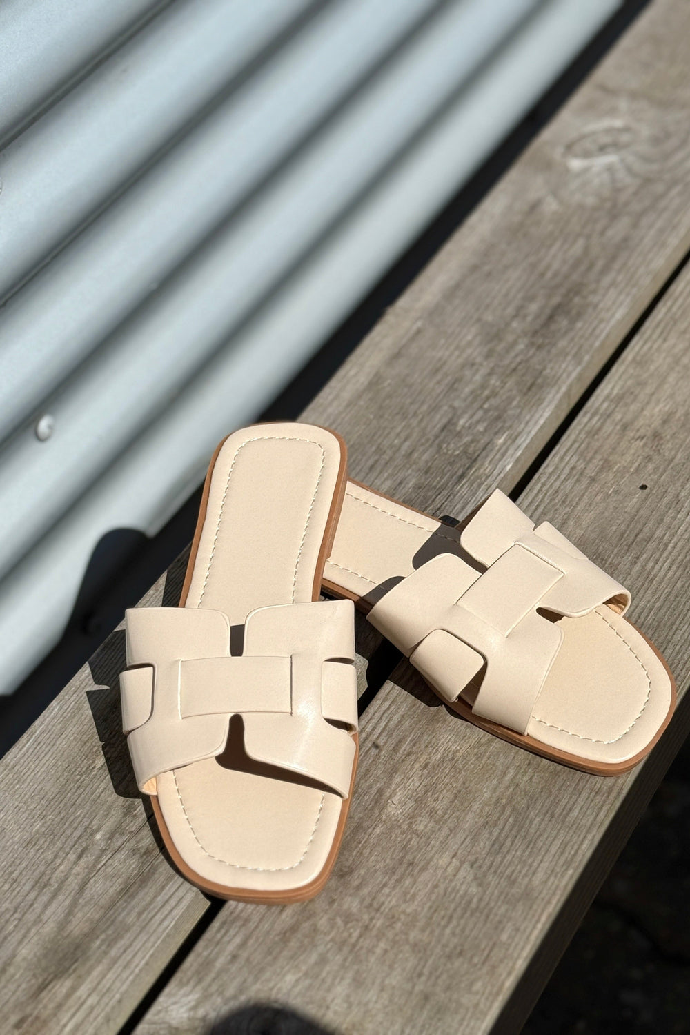 Bloom - Samira Sandaler - Beige Sandaler 