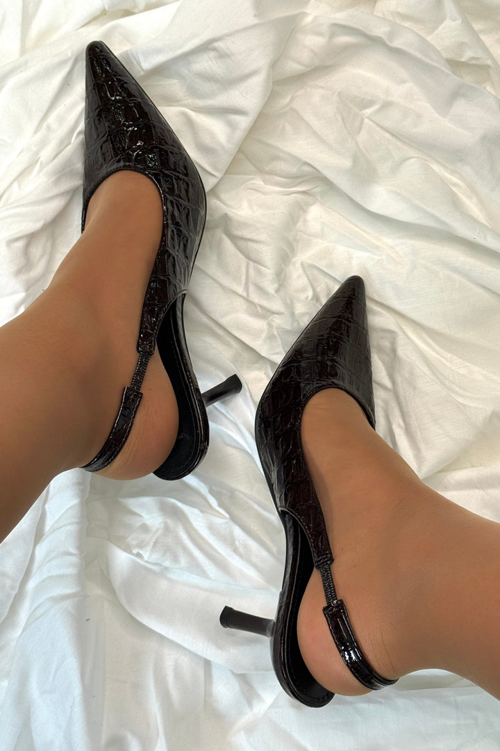 Bloom - Sorrel Stiletto - Dark Maroon Stiletter 