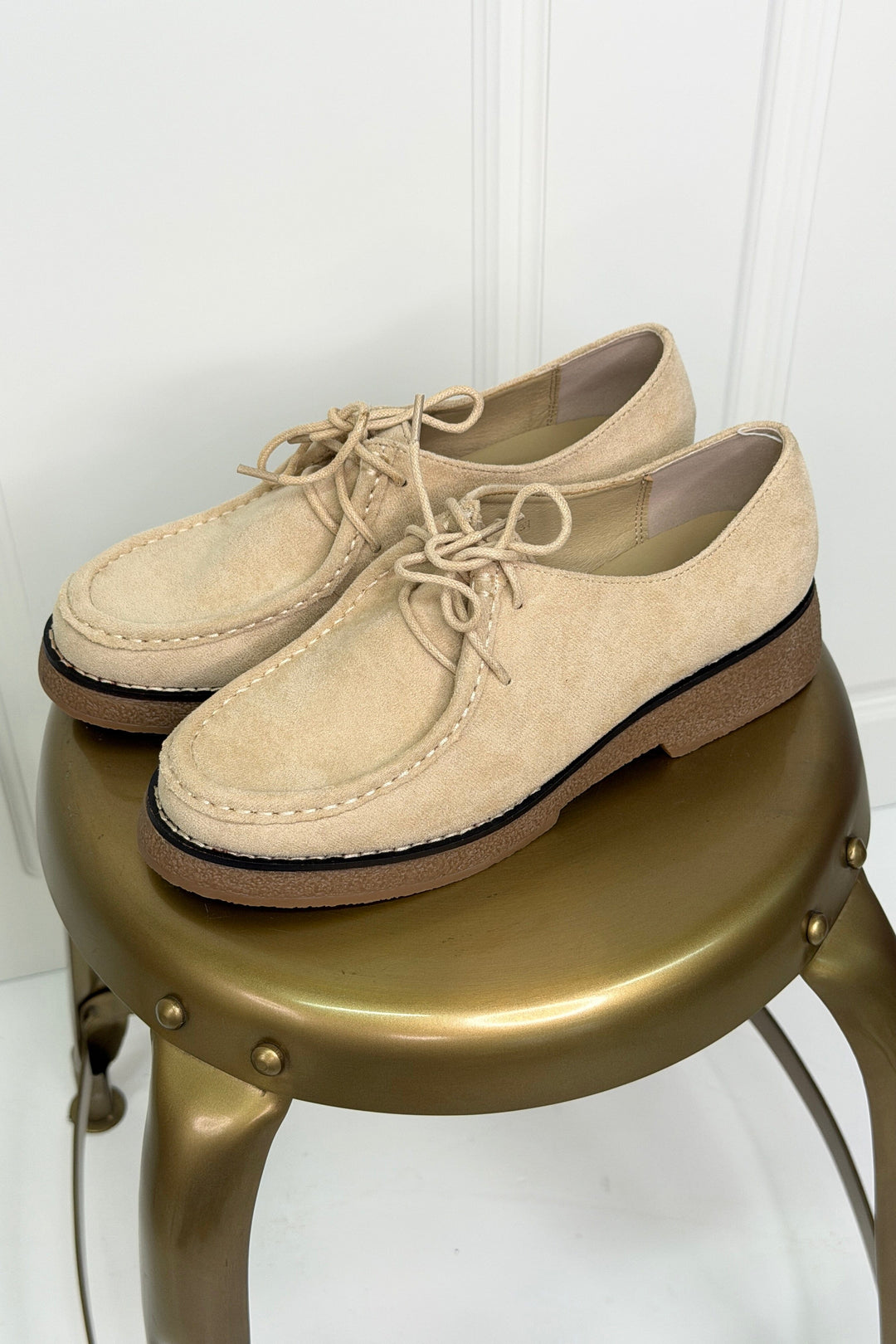 Bloom - Tansy Loafers - Beige Loafers 