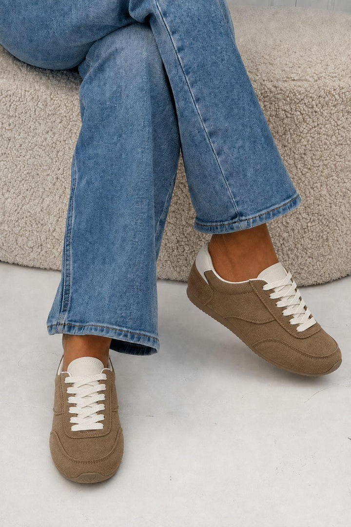 Bloom - Verbascum Sneakers - Taupe Sneakers 