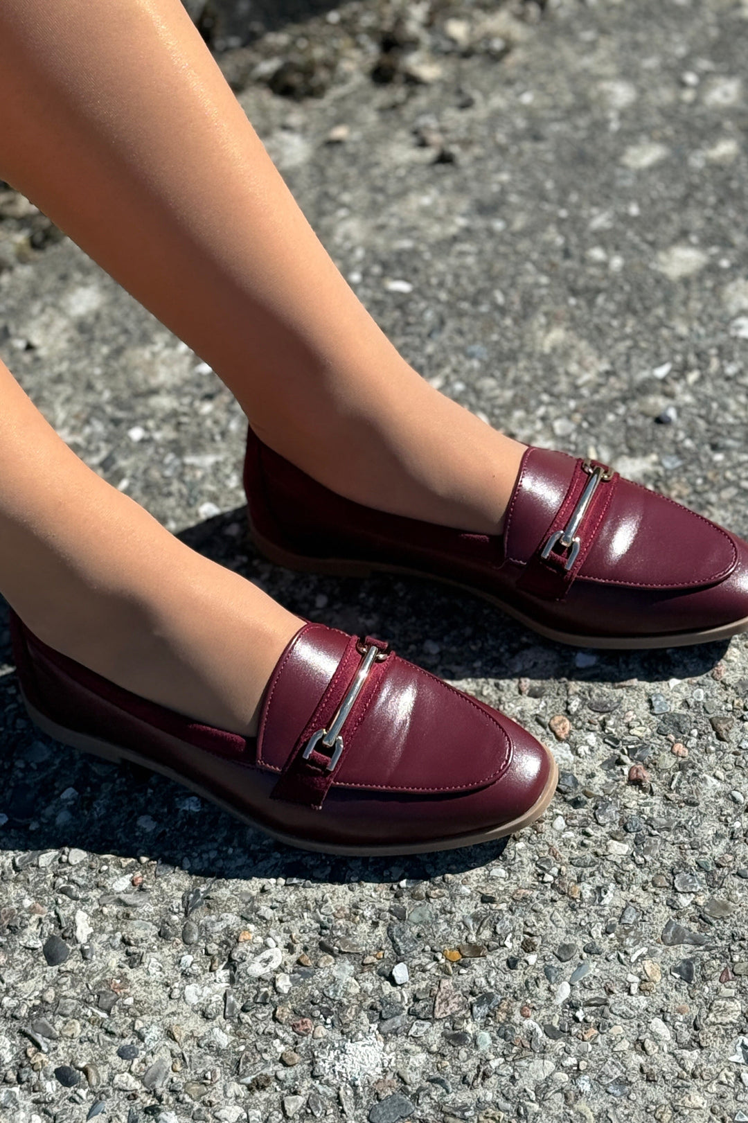 Bloom - Zinnia Loafer - Red Loafers 