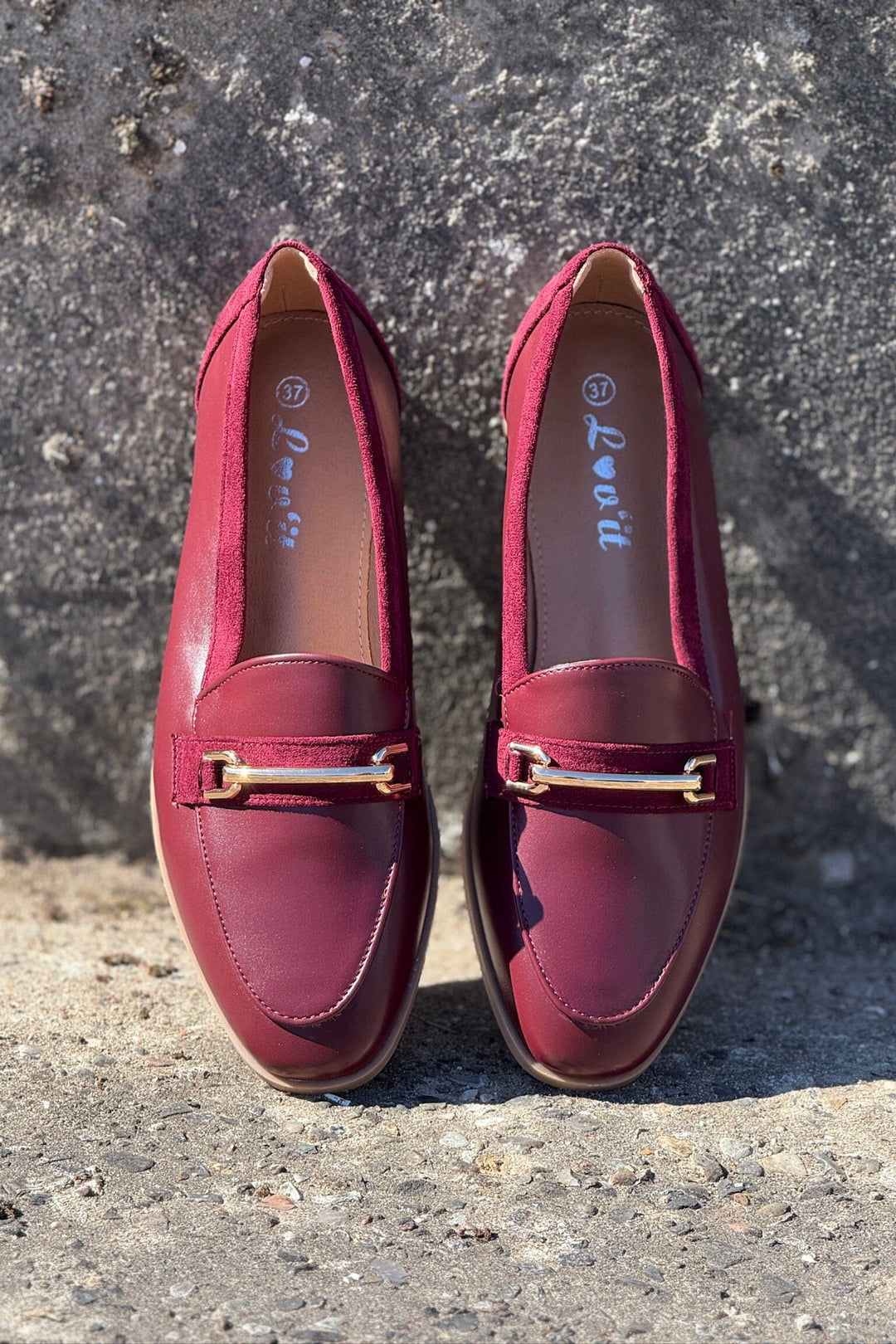 Bloom - Zinnia Loafer - Red Loafers 