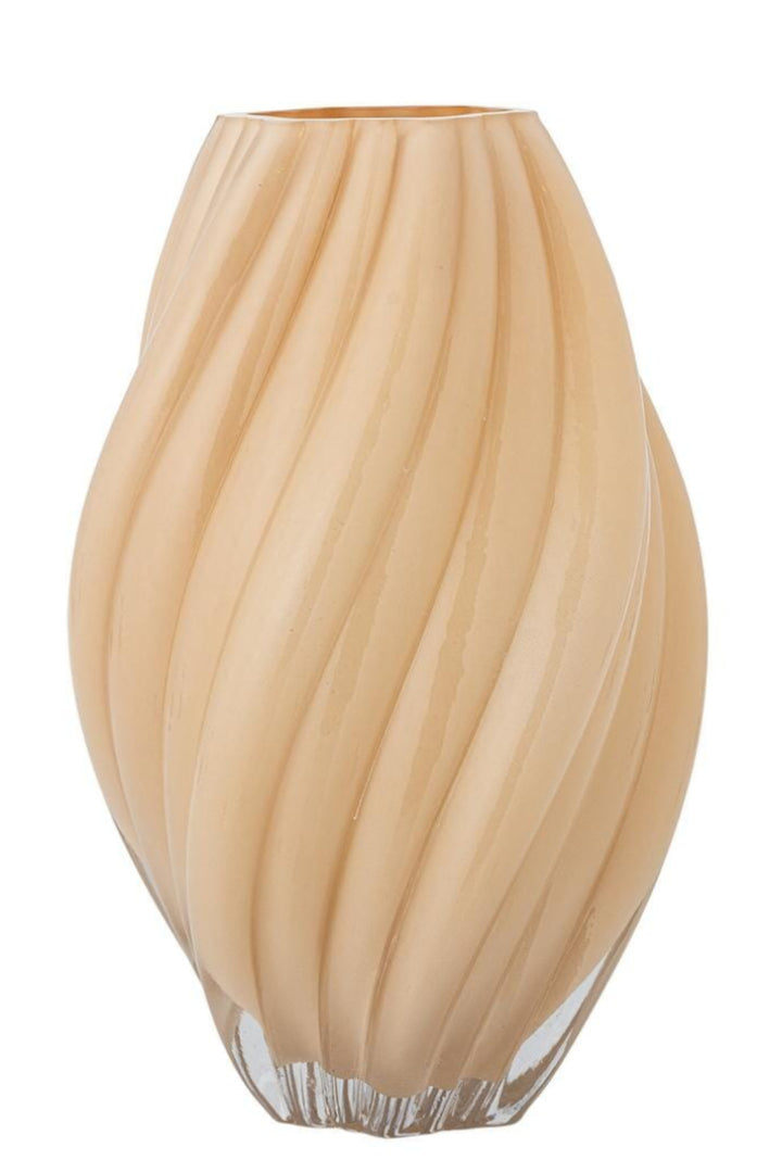 Bloomingville - Kanji Vase, Natur, Glas 82072752 - Nature