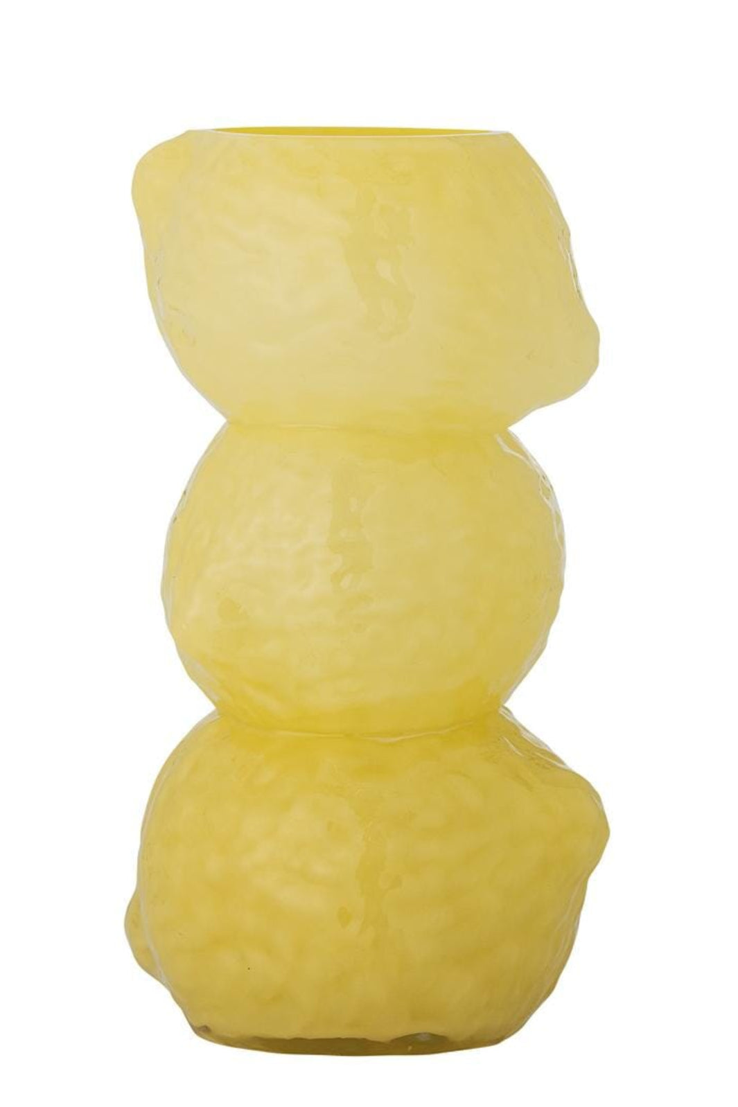 Bloomingville - Limone Vase, Gul, Glas 82072788 - Yellow
