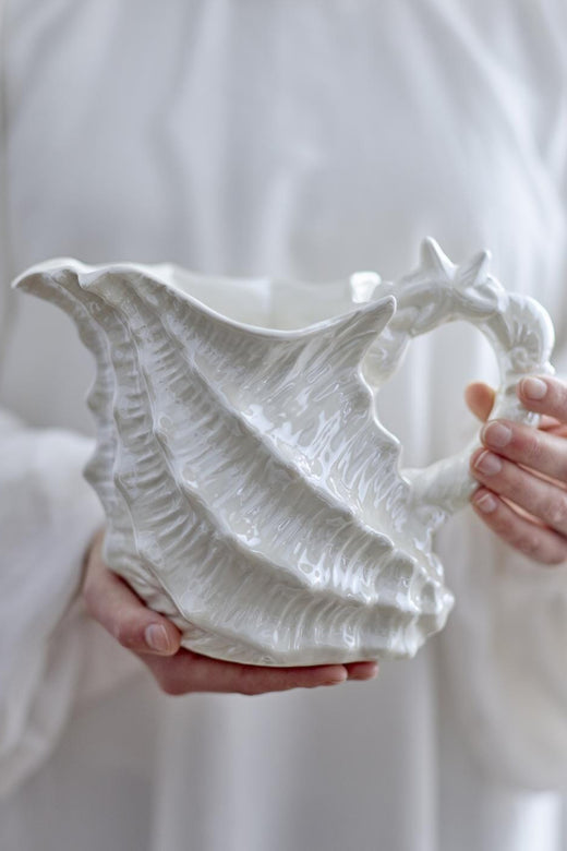 Bloomingville - Shellie Kande, Hvid, Stentøj 82072684 - White