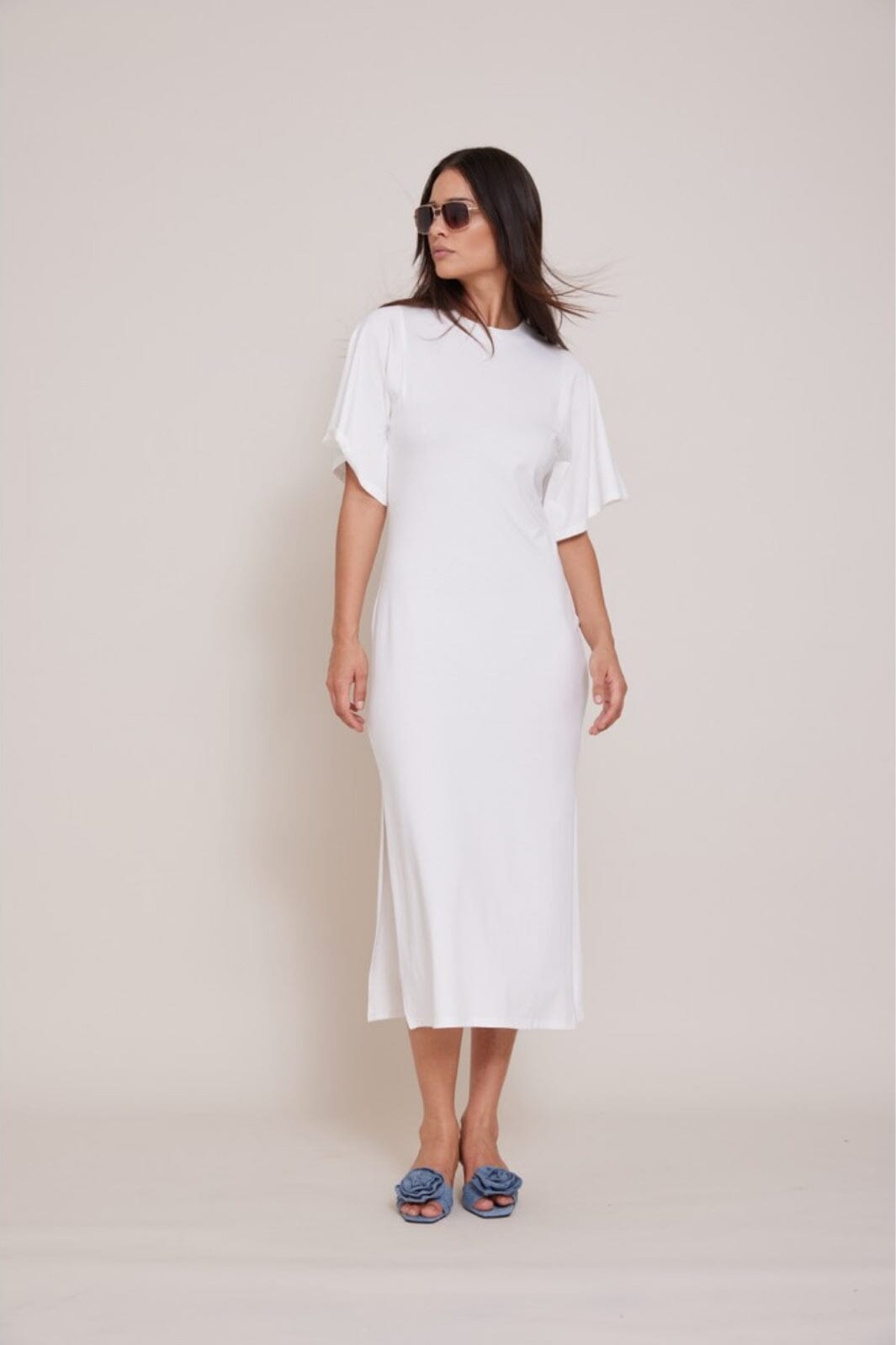 Bruuns Bazaar - AlnusBBNathali dress - White Kjoler 