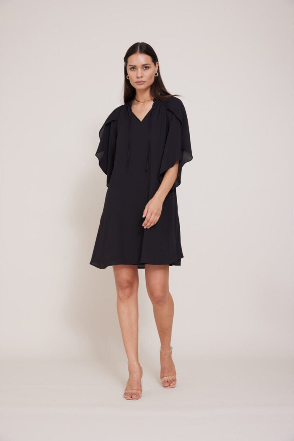 Bruuns Bazaar - CamillaBBParez dress - Black Kjoler 