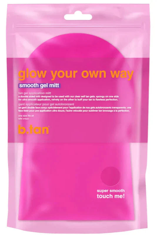 B.tan - Glow Your Own Way, Glow So Smooth Tannings Handske Selvbruner 